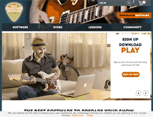 Tablet Screenshot of myguitarshow.com